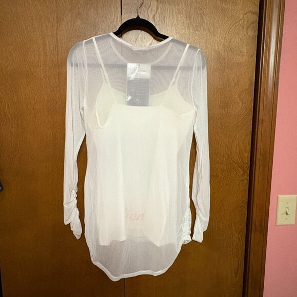 NFL Miami Dolphins "Double Team" Cami Top W/ Mesh Overlay - Size: Medium - NWT - Picture 2 of 16